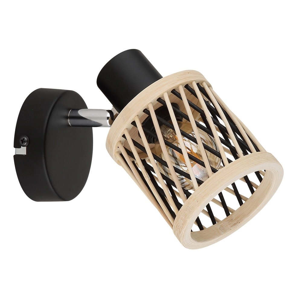 Wall lamp Mali black with cap Globo 9007371528714