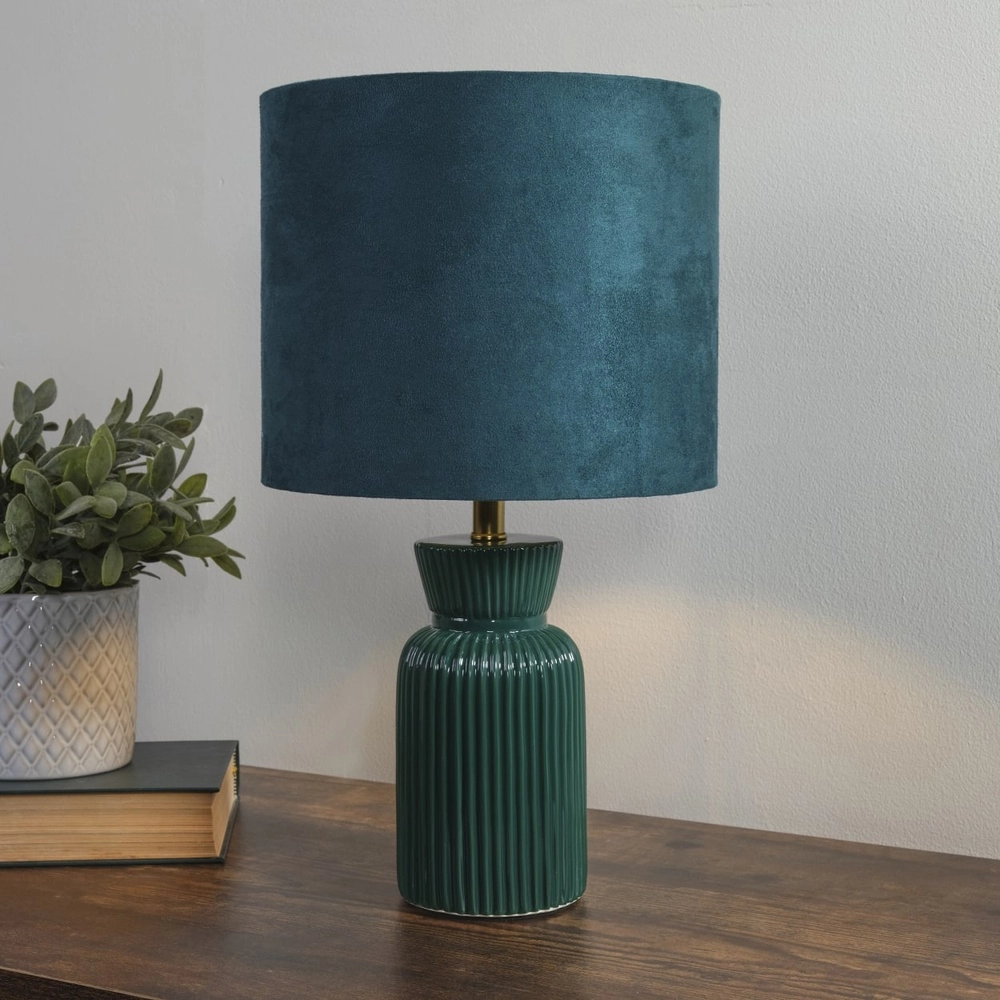 Table lamp Tia Emerald Searchlight 5053423311296