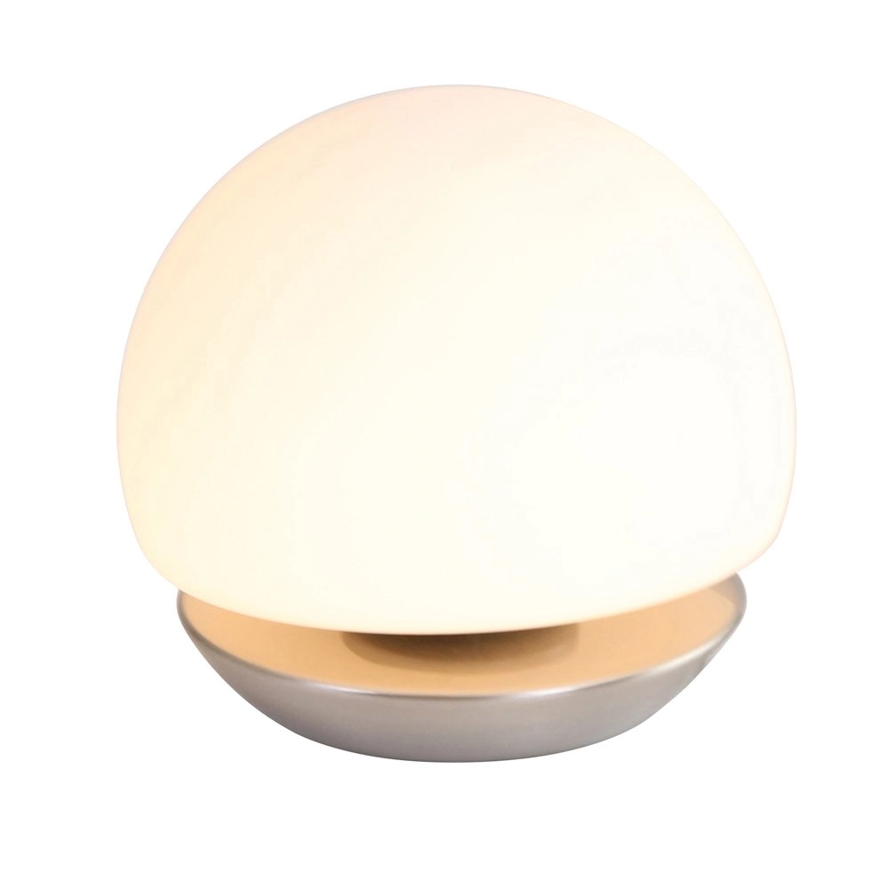 Table lamp Ancilla 17cm metallic gray