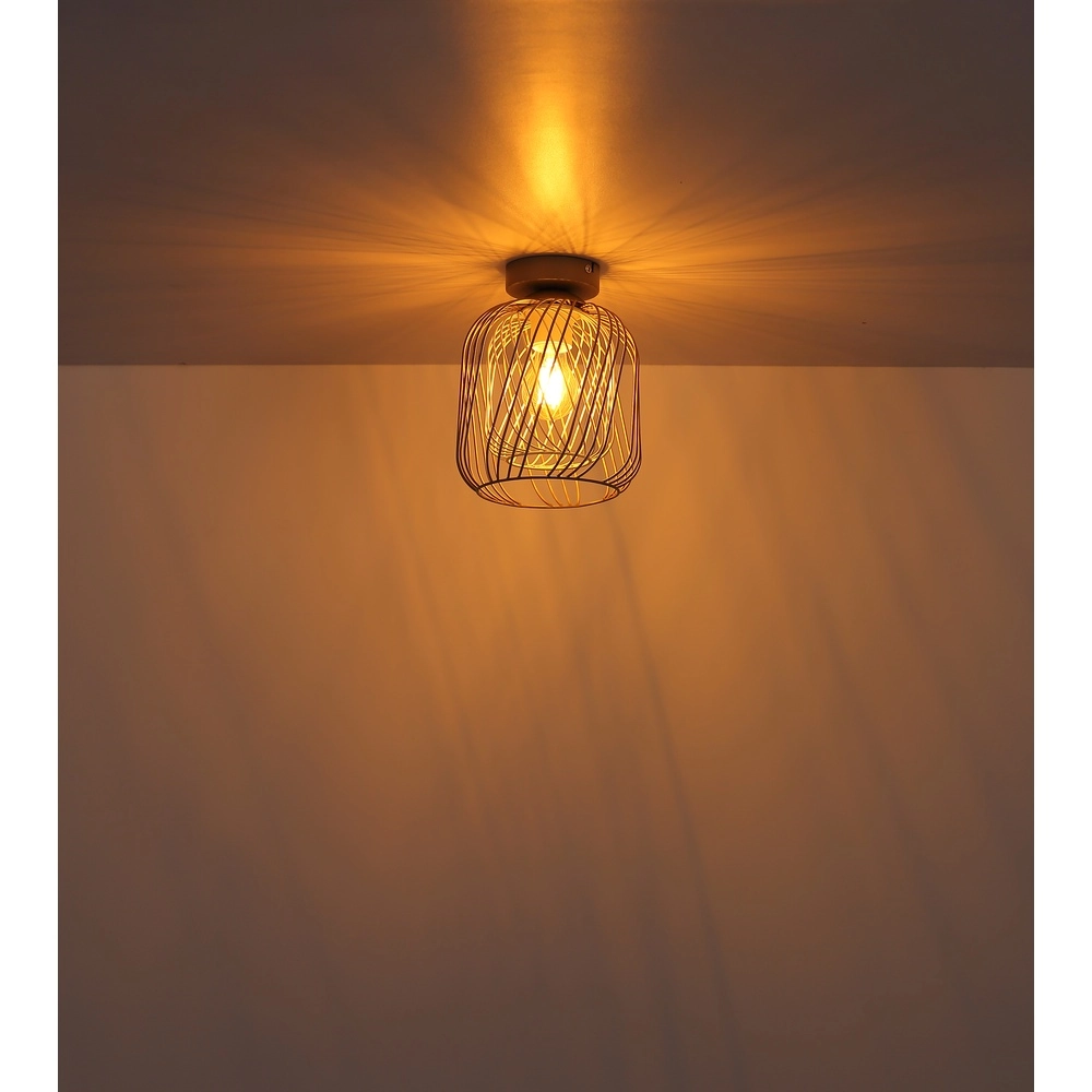 Ceiling lamp Dichti sand brown Globo 9007371533336