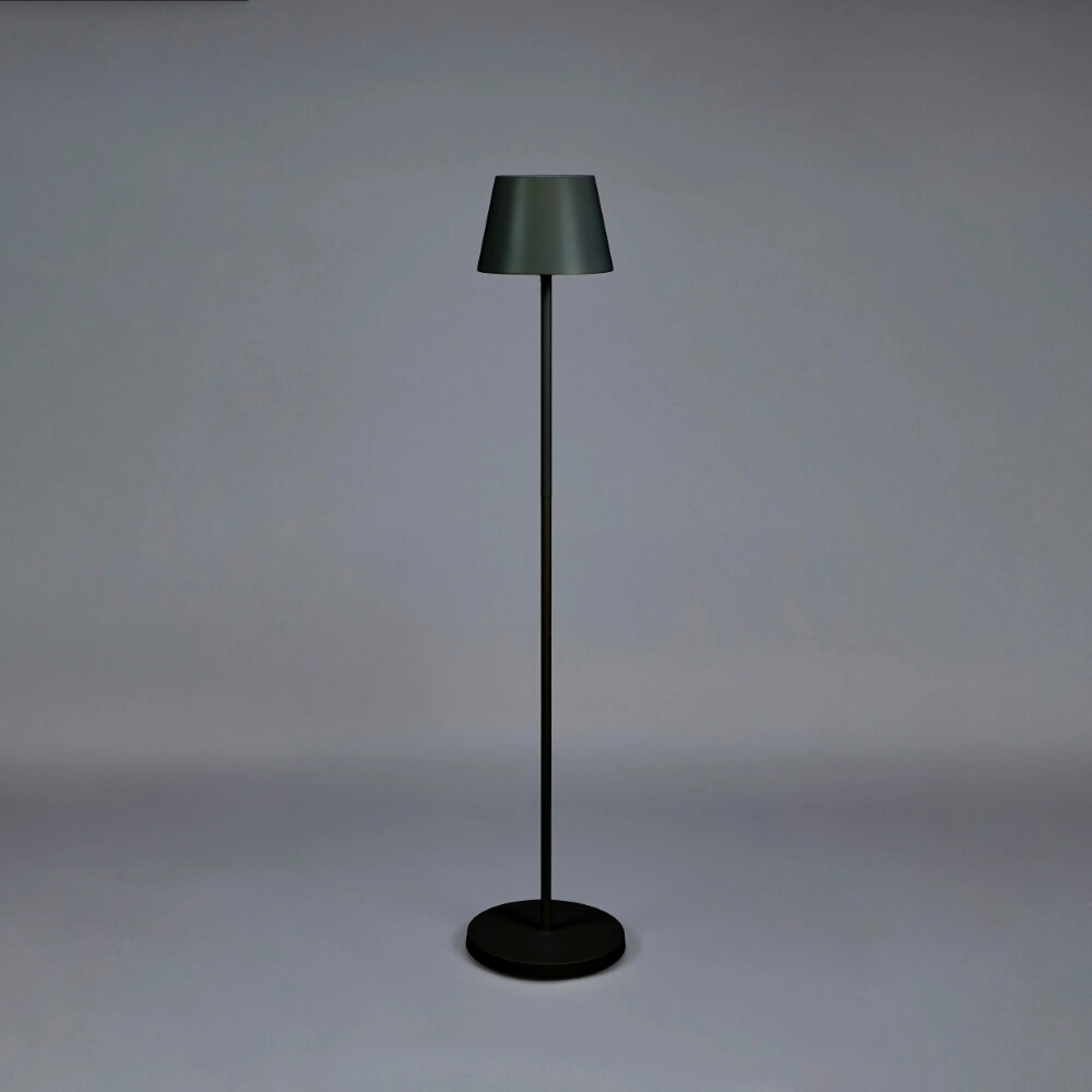 Rechargeable floor lamp Pomezia Medium black