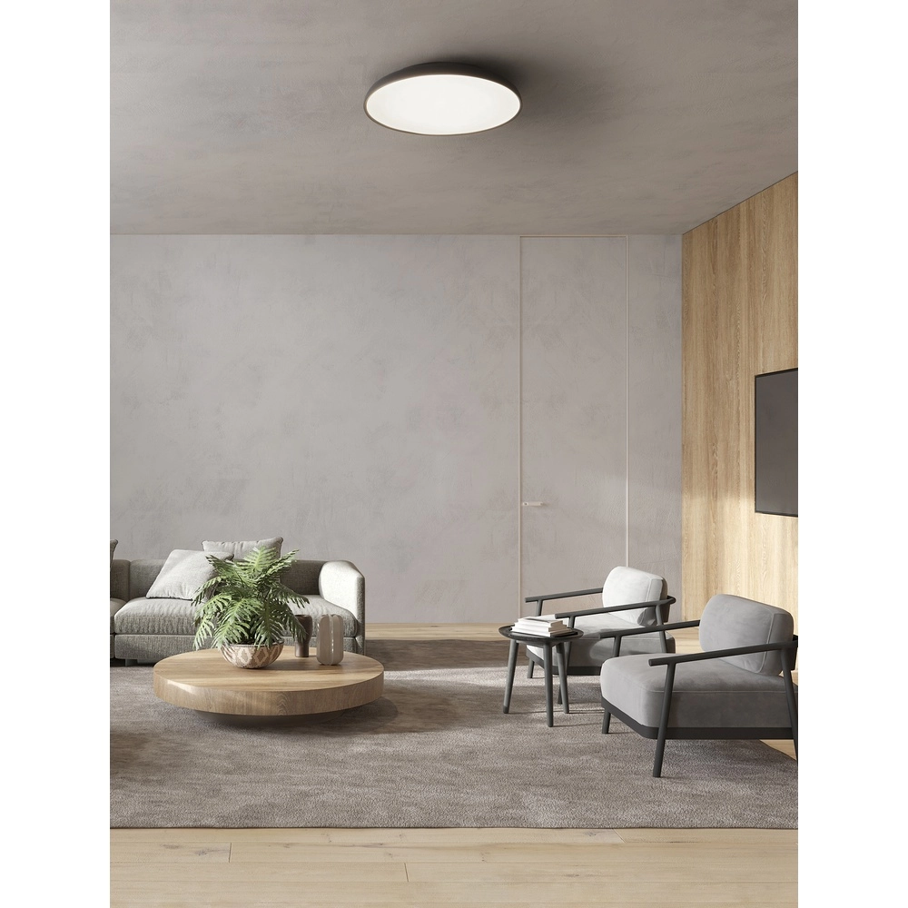 Ceiling lamp Linus black Ø 60cm