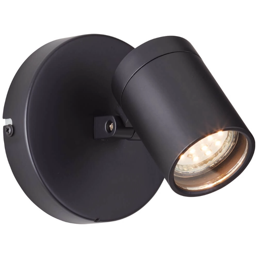 Black wall spotlight Alessia