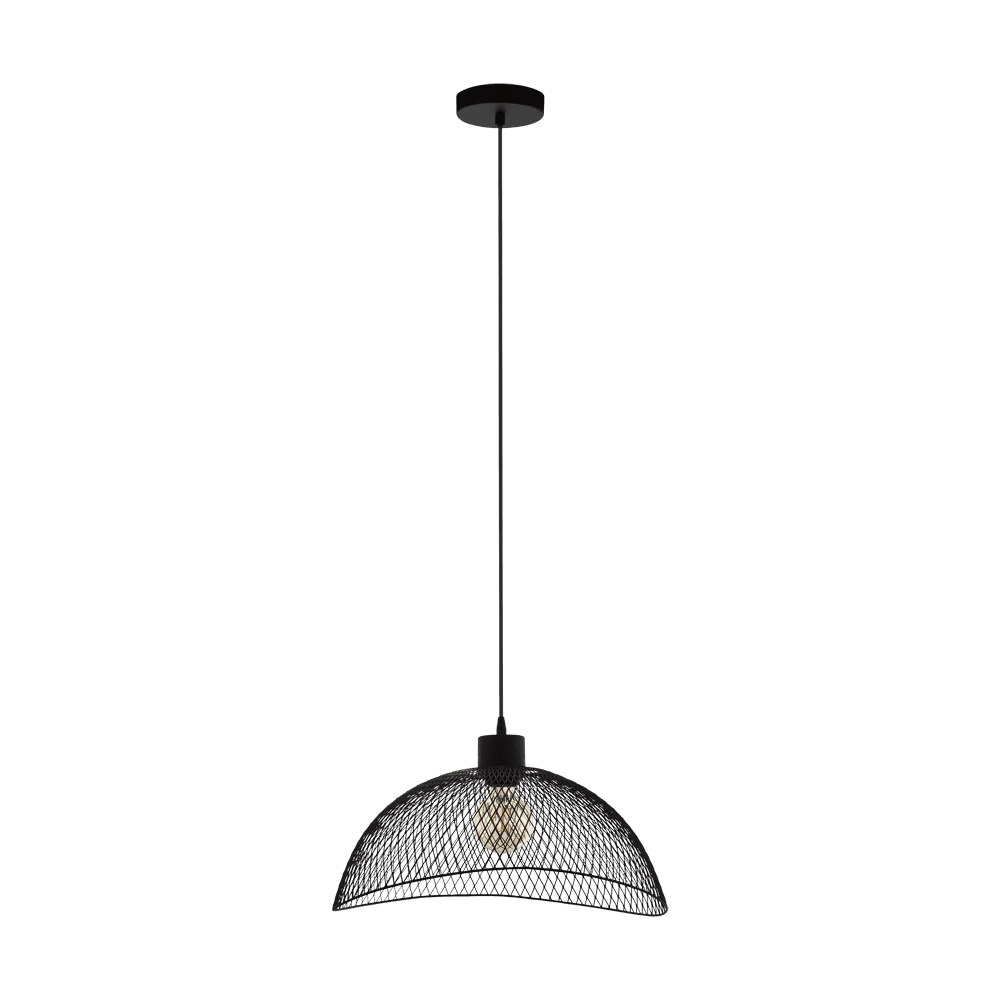 Pendant lamp Pompeya 45cm black