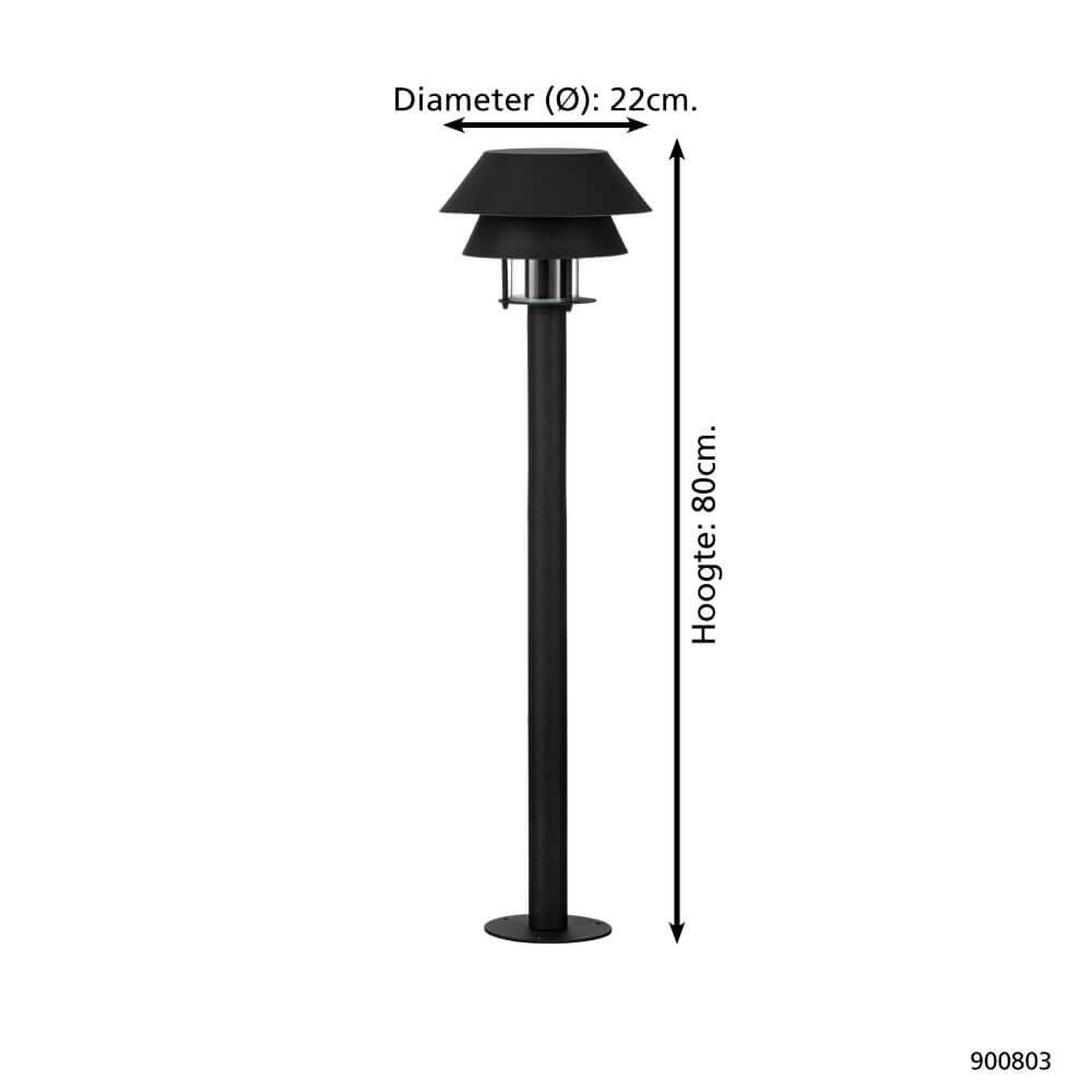 Black lantern Chiappera Eglo 9008606261826