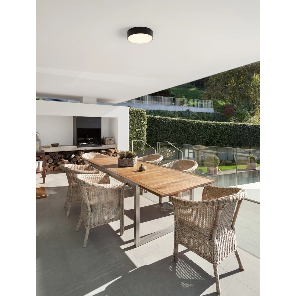 Round ceiling lamp Judi Ø 21cm anthracite Lyora 5212017453839