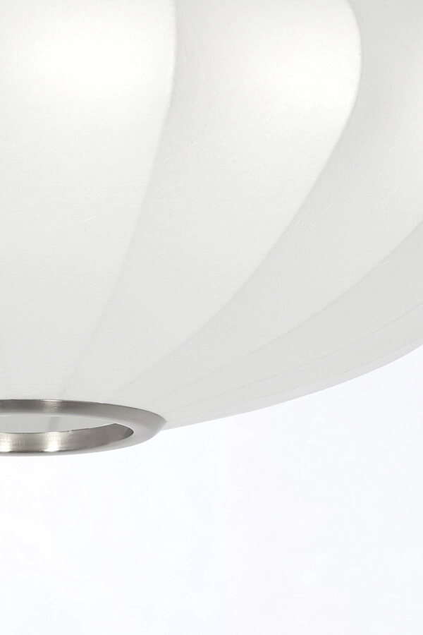 Japandi ceiling lamp Fay Ø 50cm white Light & Living 8717807760458
