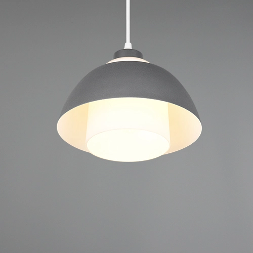 Design pendant lamp Tilos anthracite Ø 23cm Trio 4017807682403