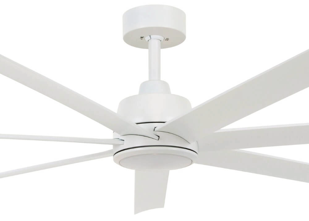 Ceiling fan white Atlanta Led Ø 142cm IP55 Beacon 9333509216957
