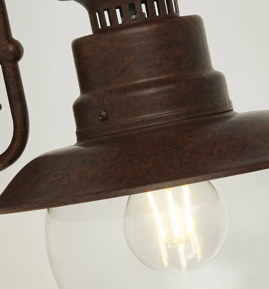 Country wall lamp Station bronze brown Searchlight 5053423163260