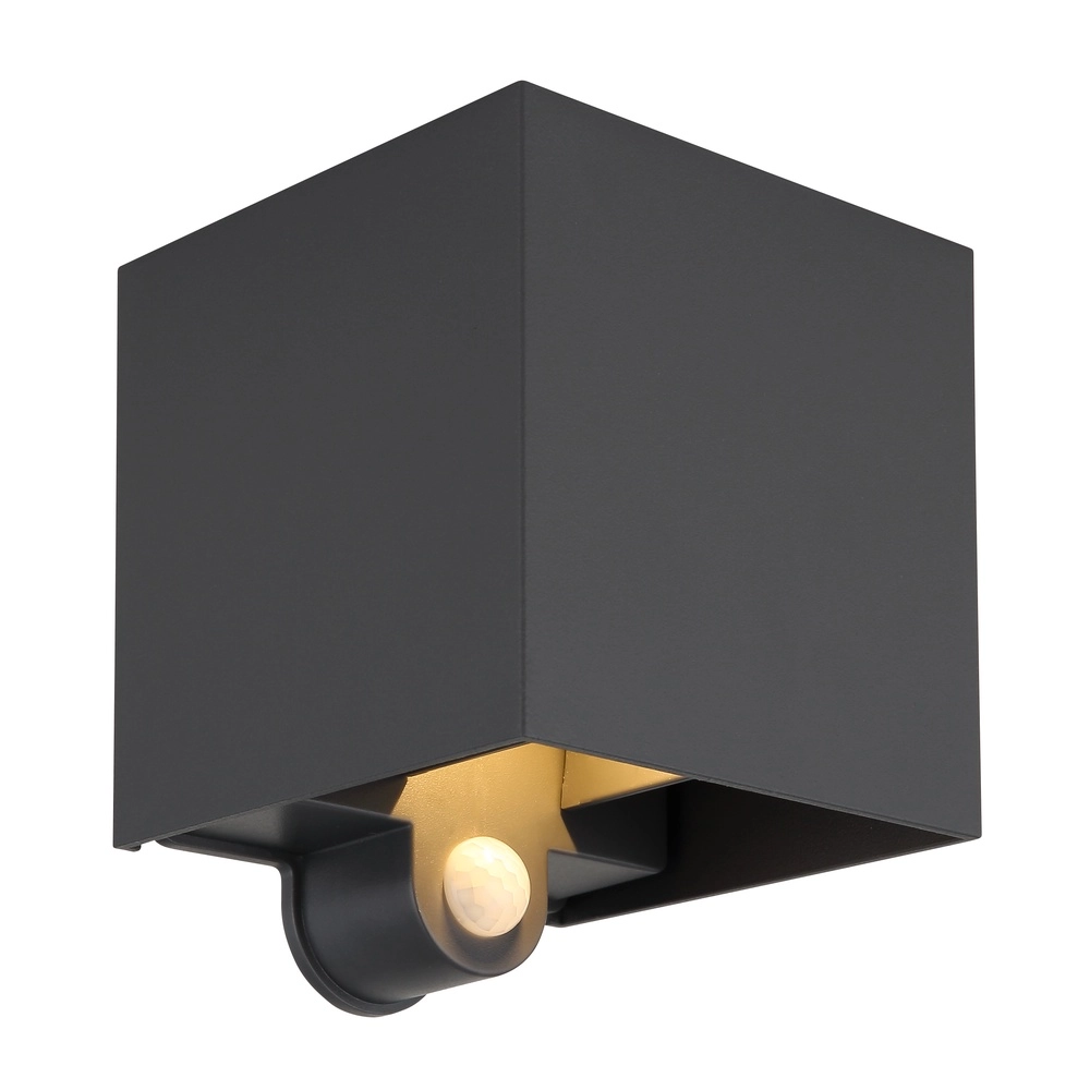 Surface-mounted spot Veronika anthracite with sensor Globo 9007371447268