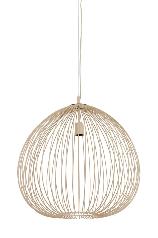 Cream pendant lamp Rilana Ø 56cm Light & Living 8717807649807