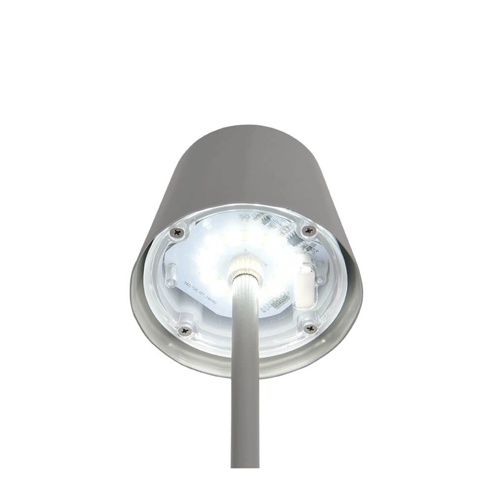 Rechargeable table lamp Diaz grey Trio 4017807644814