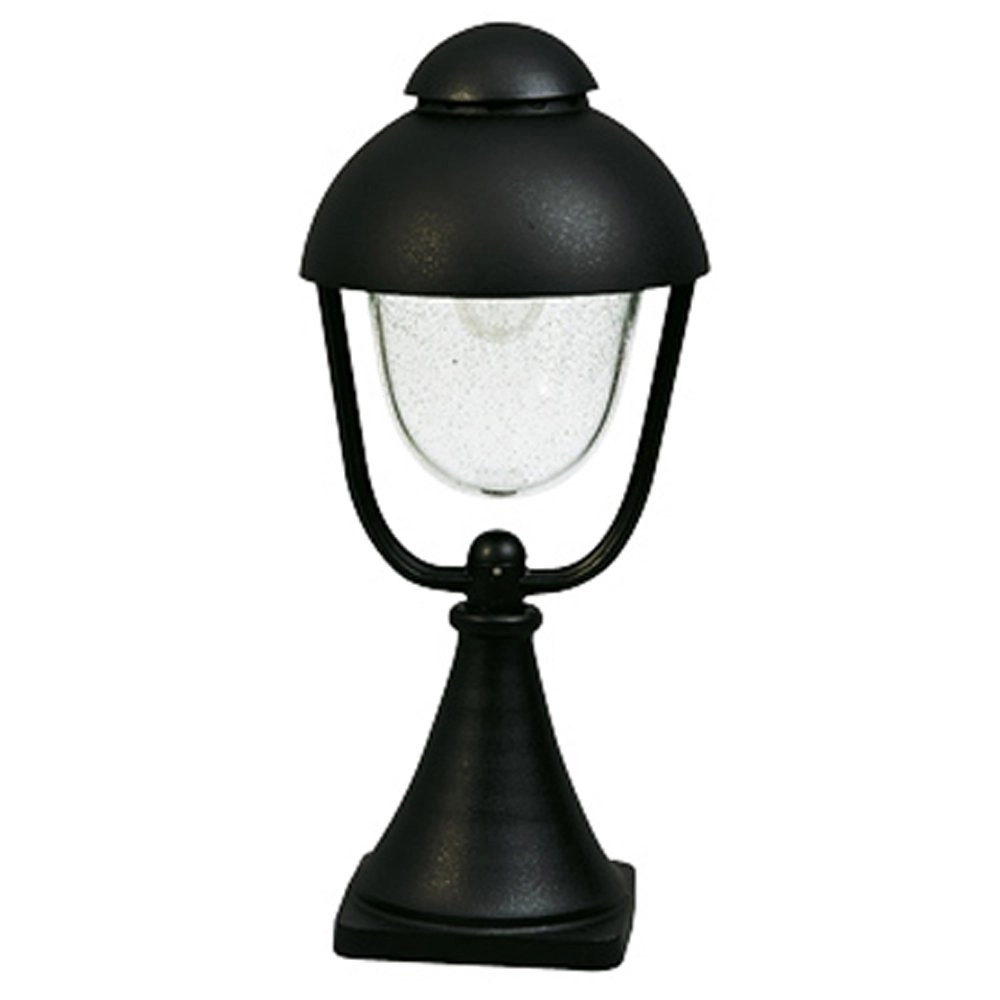 Lantern on pedestal Jardi 56cm - black
