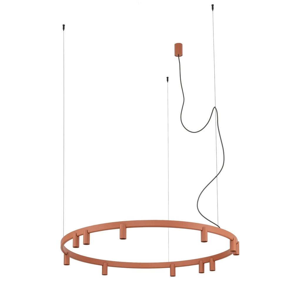Design pendant lamp Fourty terracotta Ø 116cm
