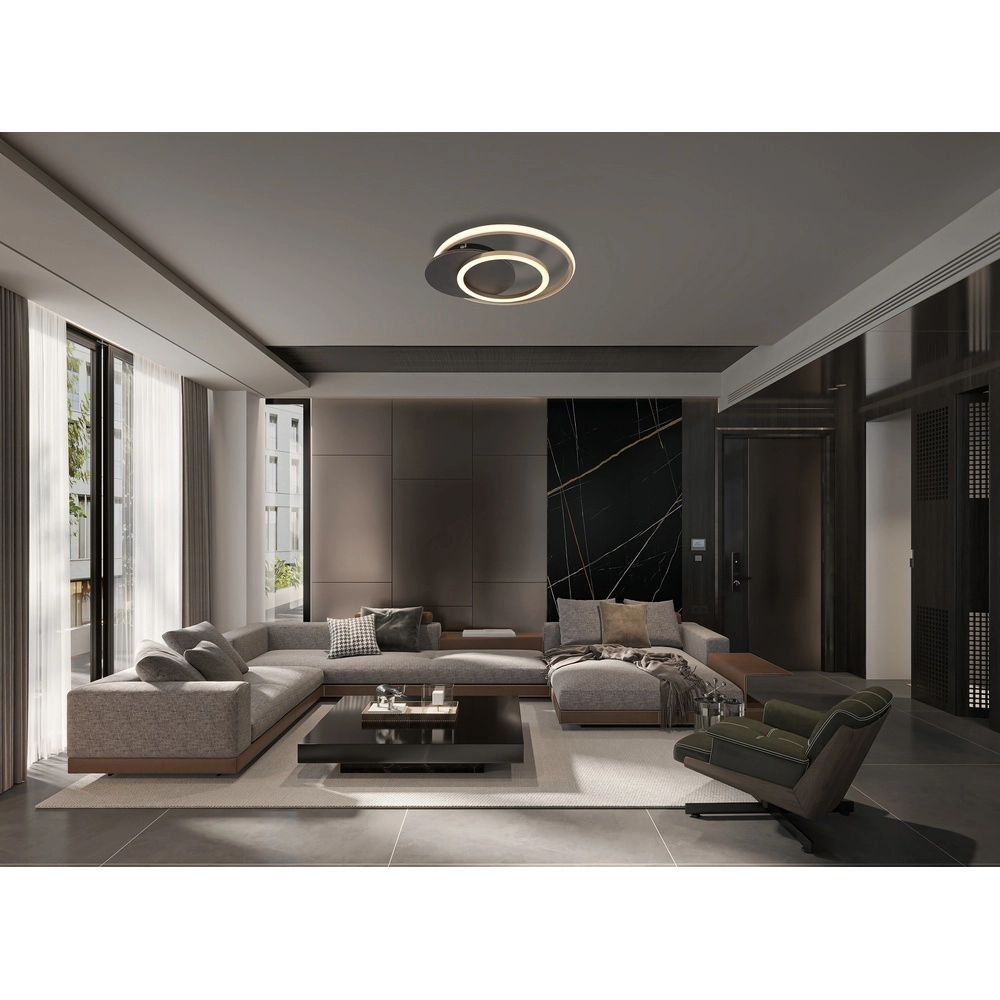 Design ceiling lamp Julio grey Globo 9007371474387