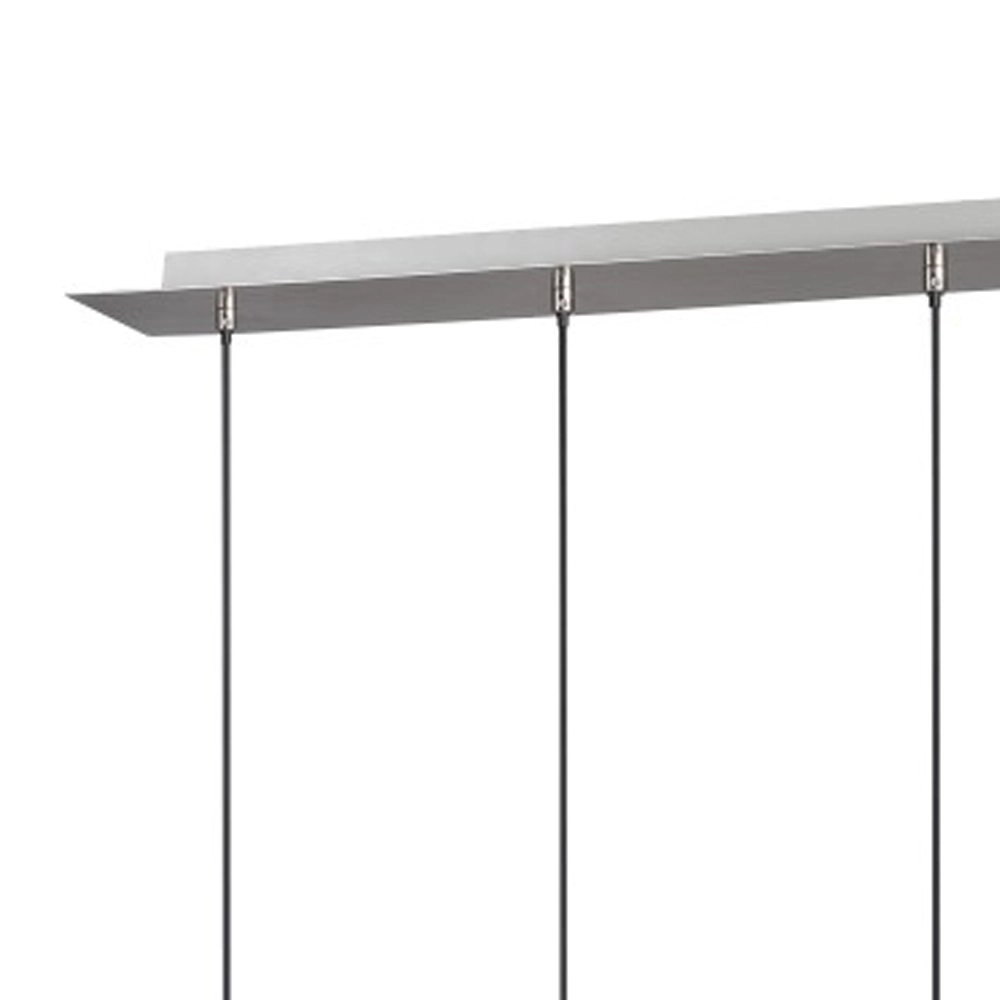 Pendant lamp Marley 4-light nickel matt Trio 4017807408775