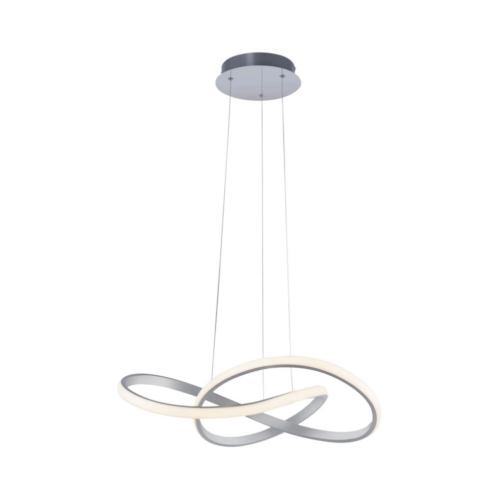 Pendant lamp Maria aluminium Just Light 4043689975760