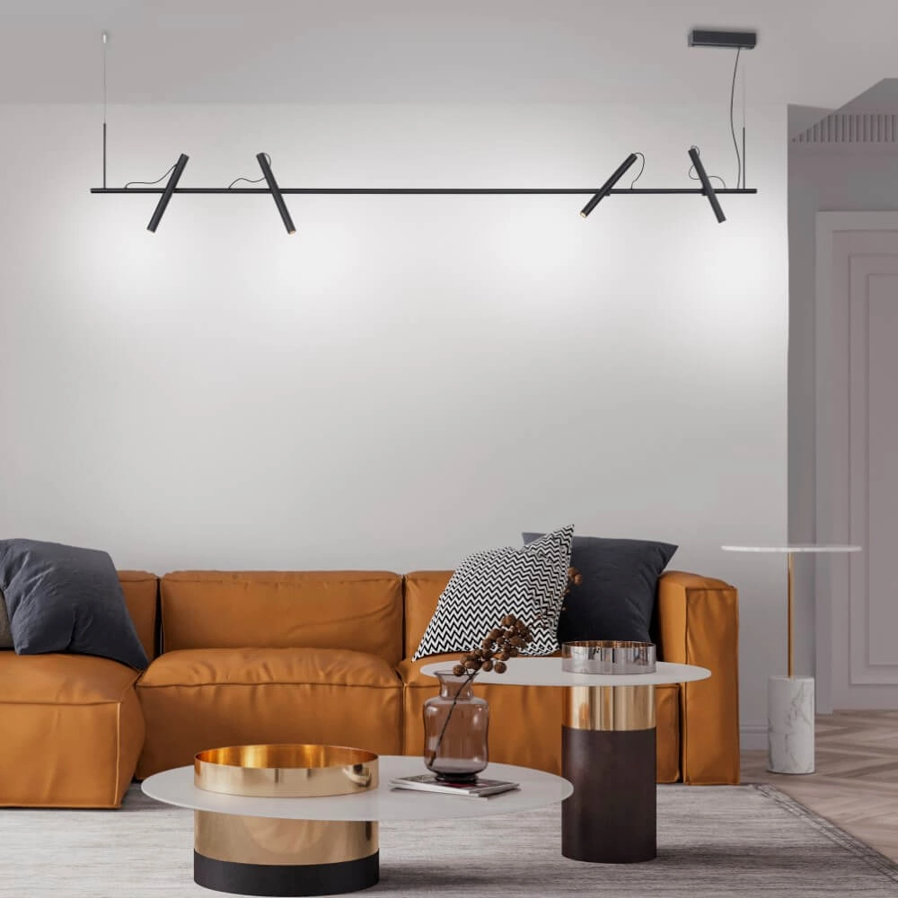 Design hanging lamp Pure Tutua black Paul Neuhaus 4012248365540