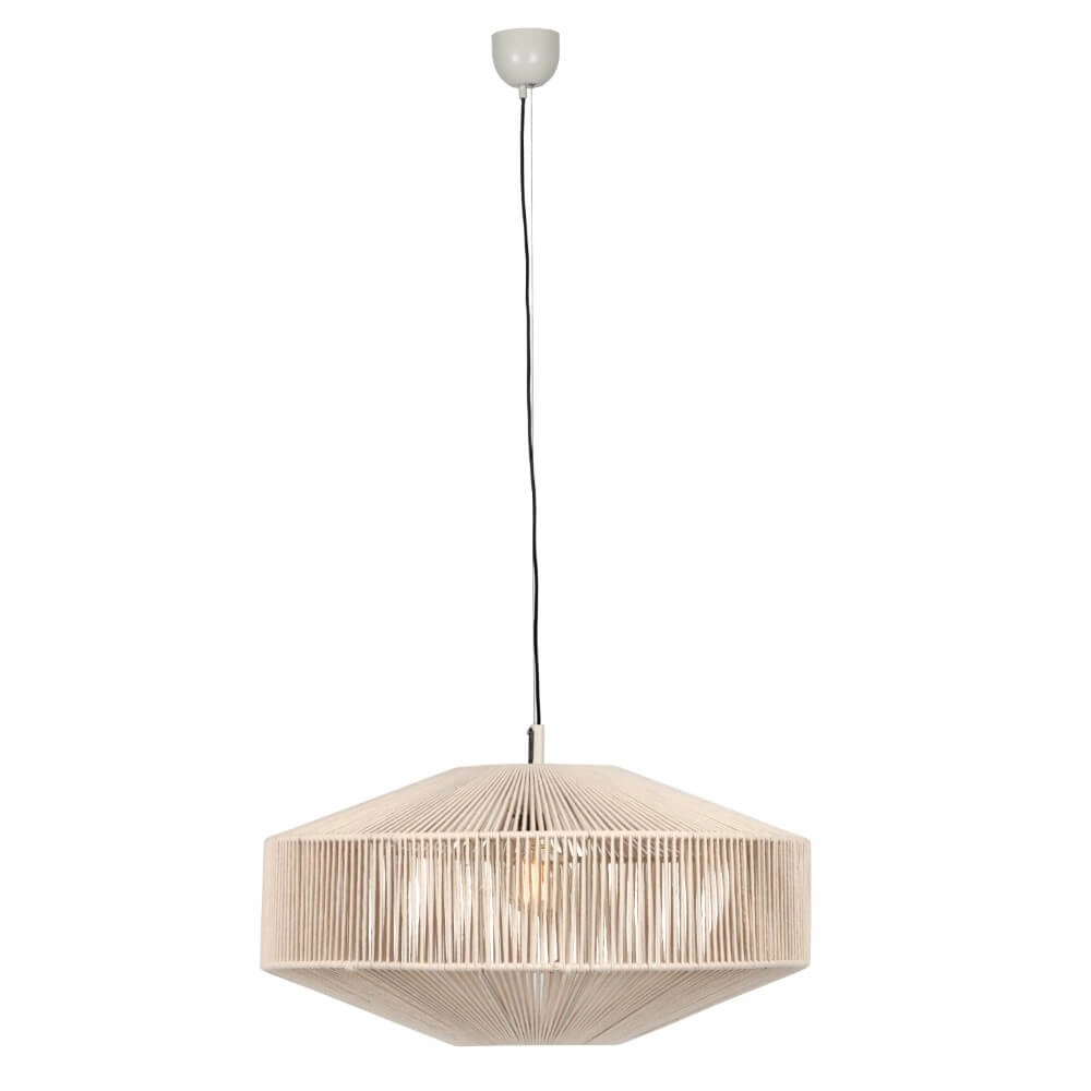 Rope Pendant Light Svea Ø 61cm Trio 4017807617245