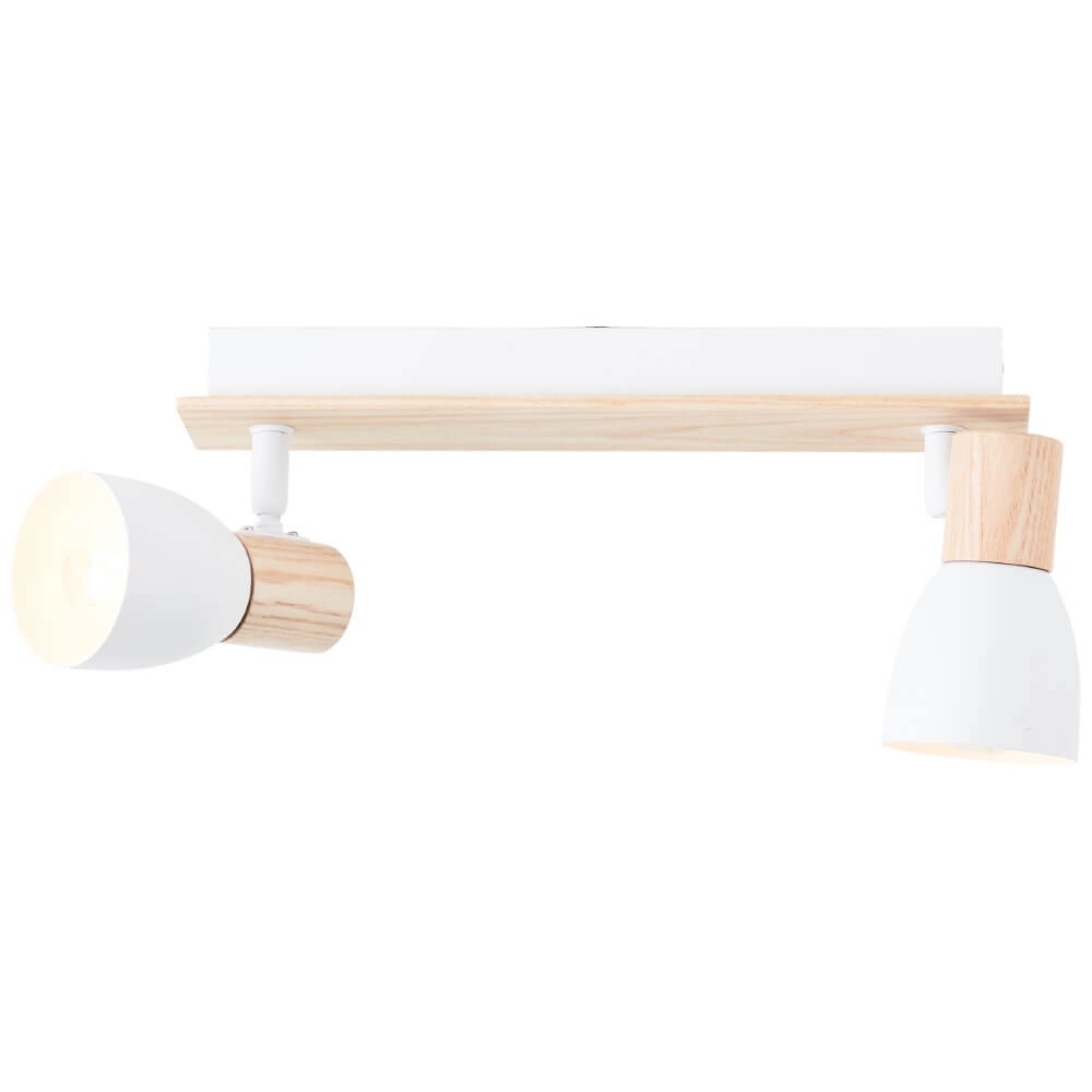 Ceiling lamp Daintree 2-light white Brilliant 4004353408724