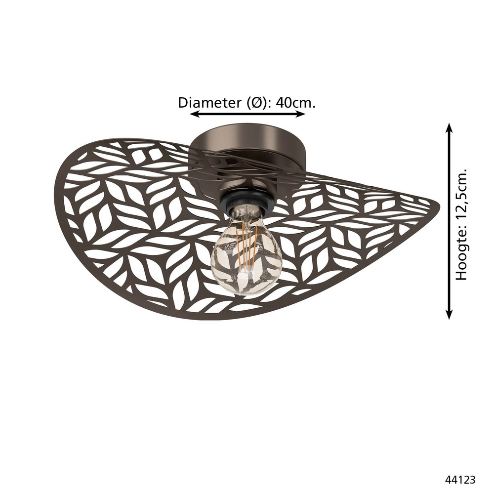 Ceiling lamp Swaby Ø 40cm Eglo 9008606359578