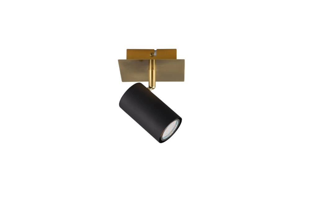Wall spotlight Marley black with gold Trio 4017807523898