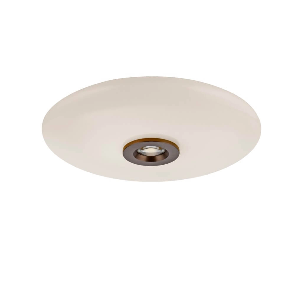 Designer ceiling lamp Pure Vitrum brown Paul Neuhaus 4012248382653