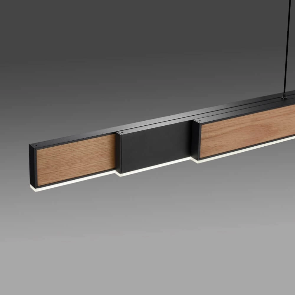 Design hanging lamp Pure Moto-Rise wood Paul Neuhaus 4012248374443