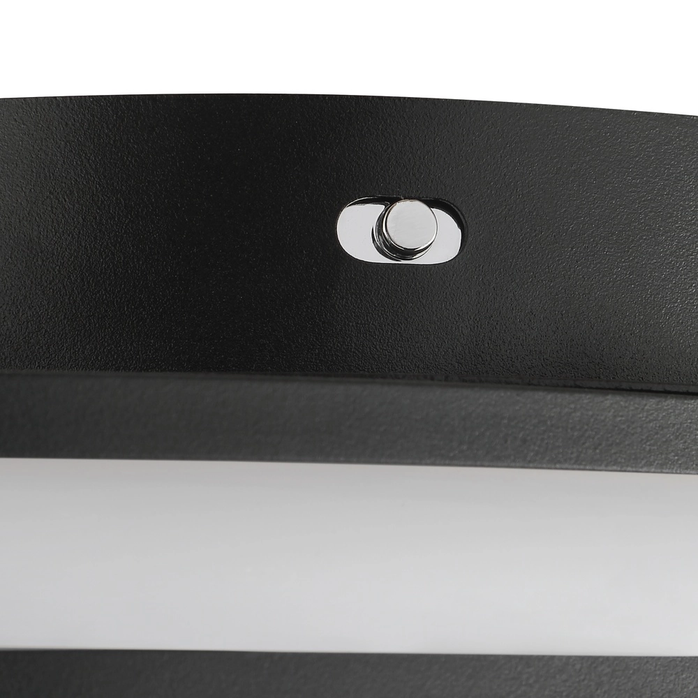 Black ceiling lamp Revola design Ø 40cm