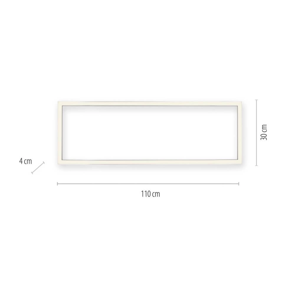 Rectangular ceiling lamp Pure Lines Square aluminum Paul Neuhaus 4012248357934
