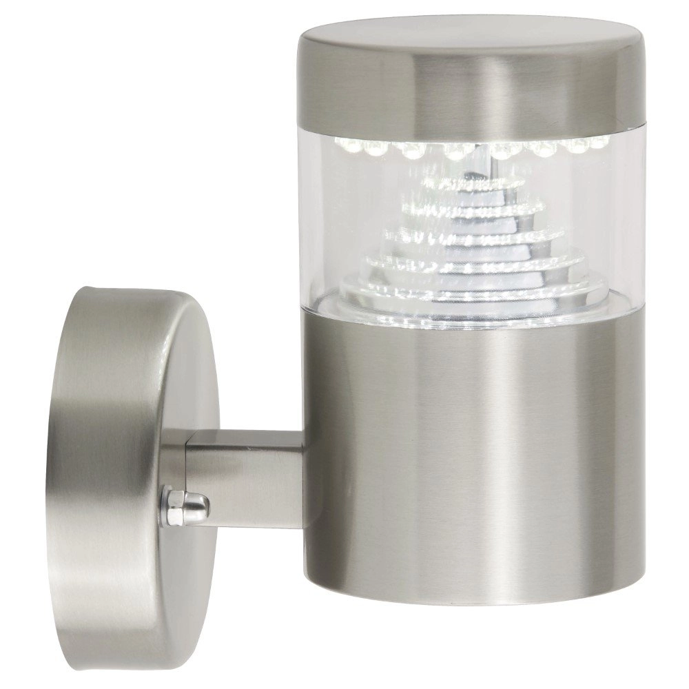 Wall lamp Avon Straight 15cm stainless steel