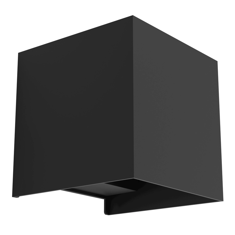 Led wall spot Valmontone Up & Down - Black