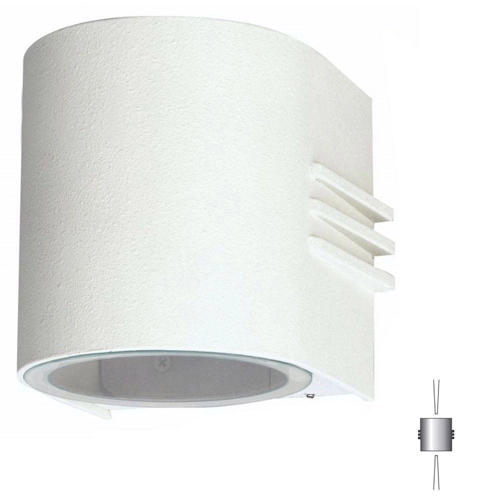 Outdoor light Facade White