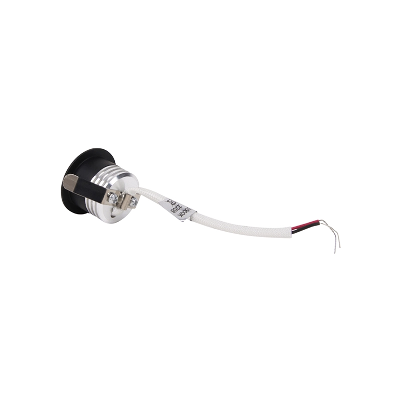 Small recessed spotlight Minex black - IP44 Vtac 8720701271487
