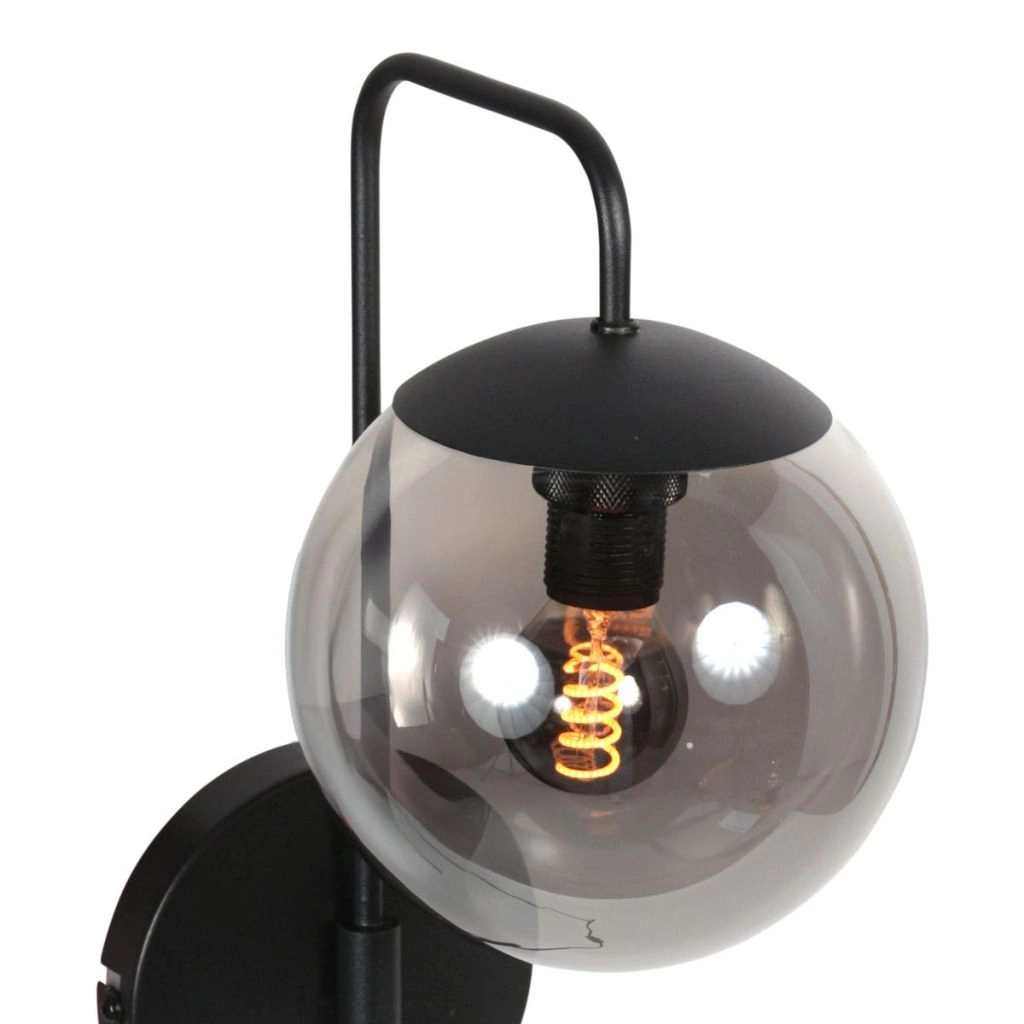 Wall lamp Bollique Black Steinhauer 8712746184716