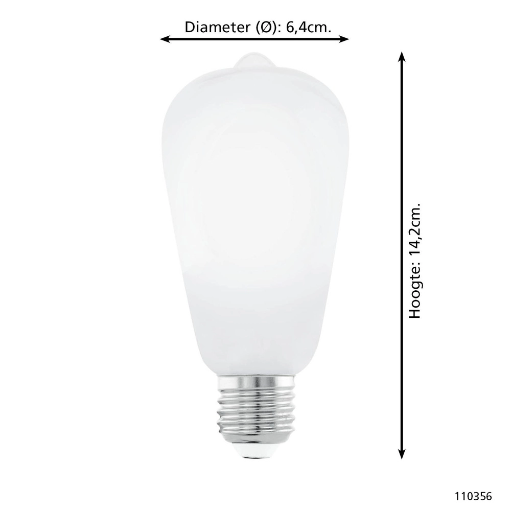 Led lamp ball Zigbee E27 7.5W - 806lm - 3000K - ST64 Eglo 9008606362080