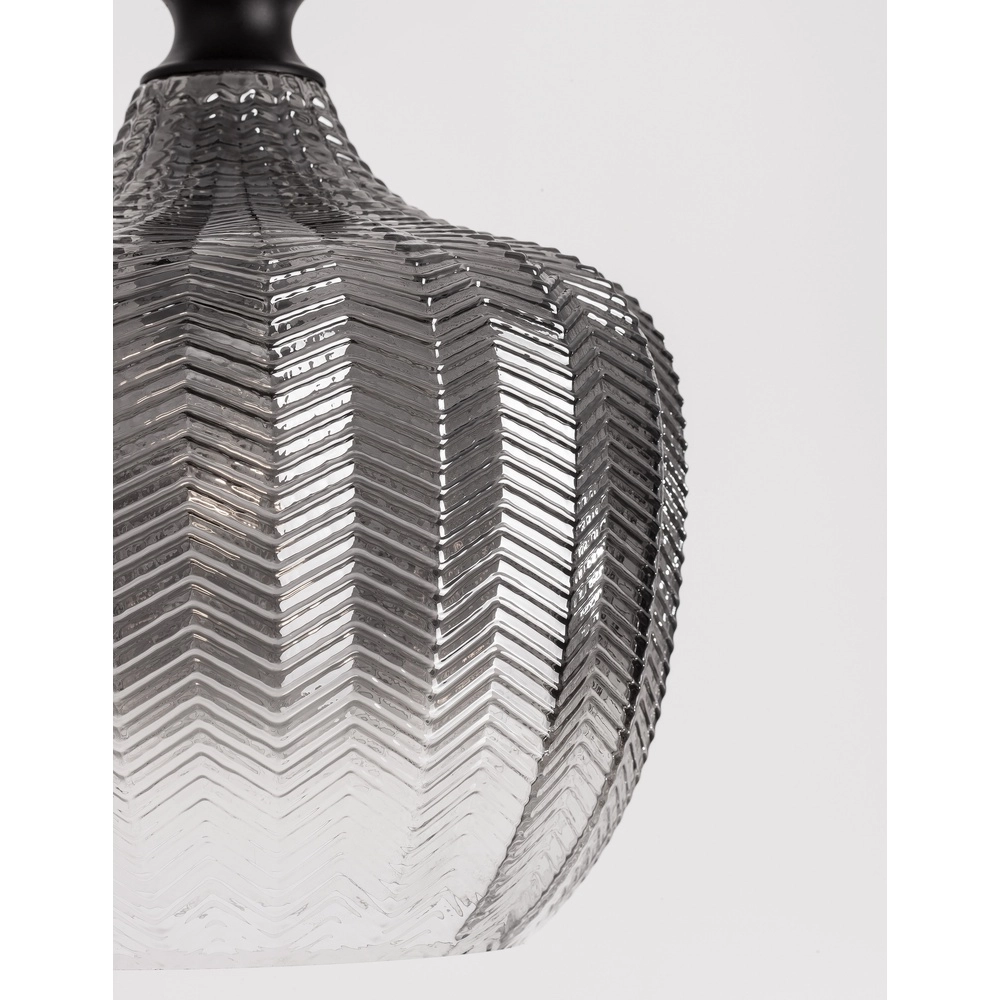 Pendant lamp Loni smoke glass Lyora 5212017423054