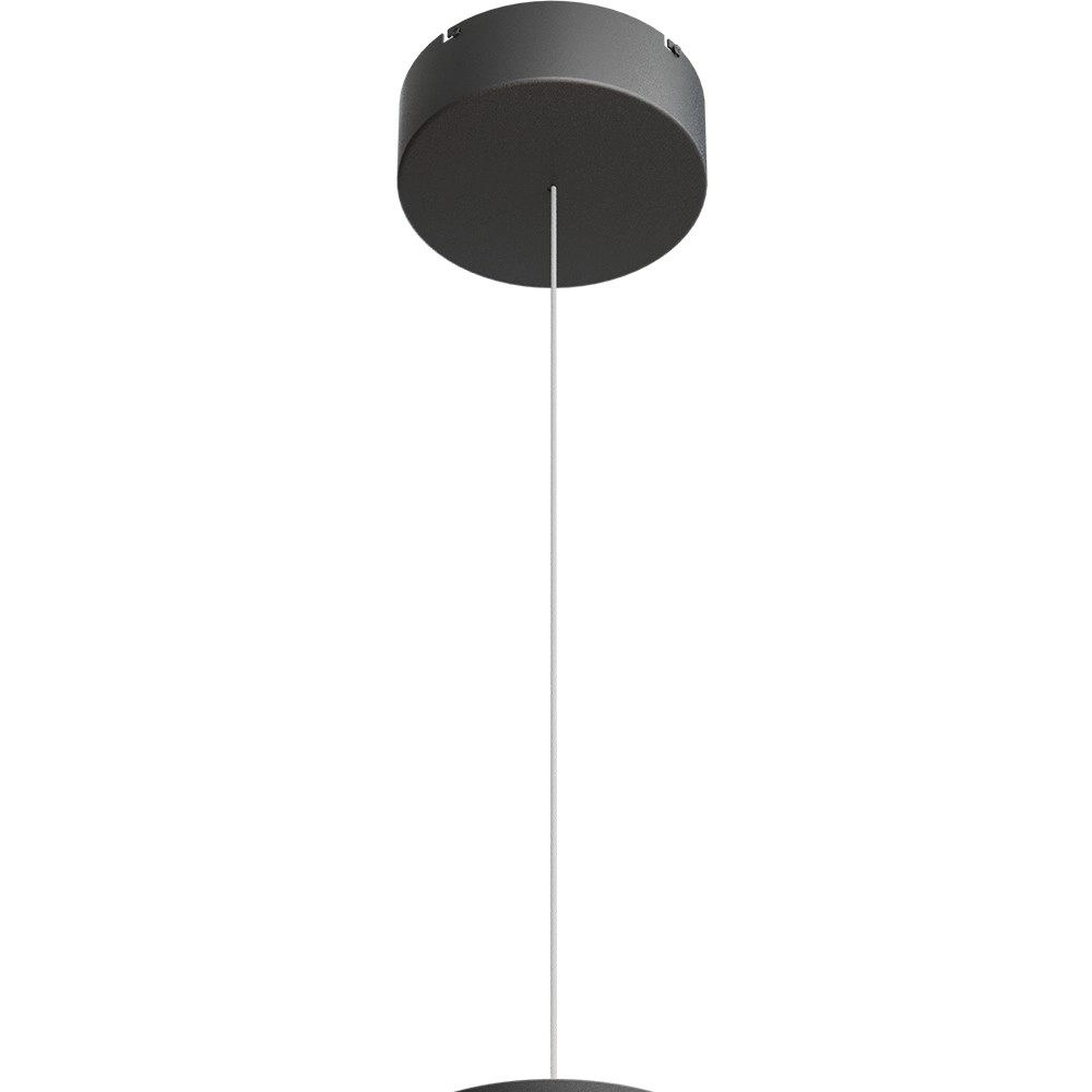 Pendant lamp Ceppo black Ø 45cm with uplight Masterlight 8718121398136