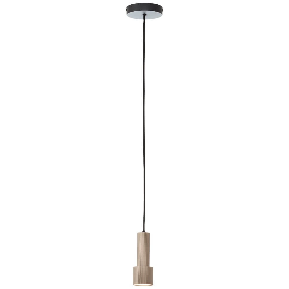 Design pendant lamp Cadiz black with bronze