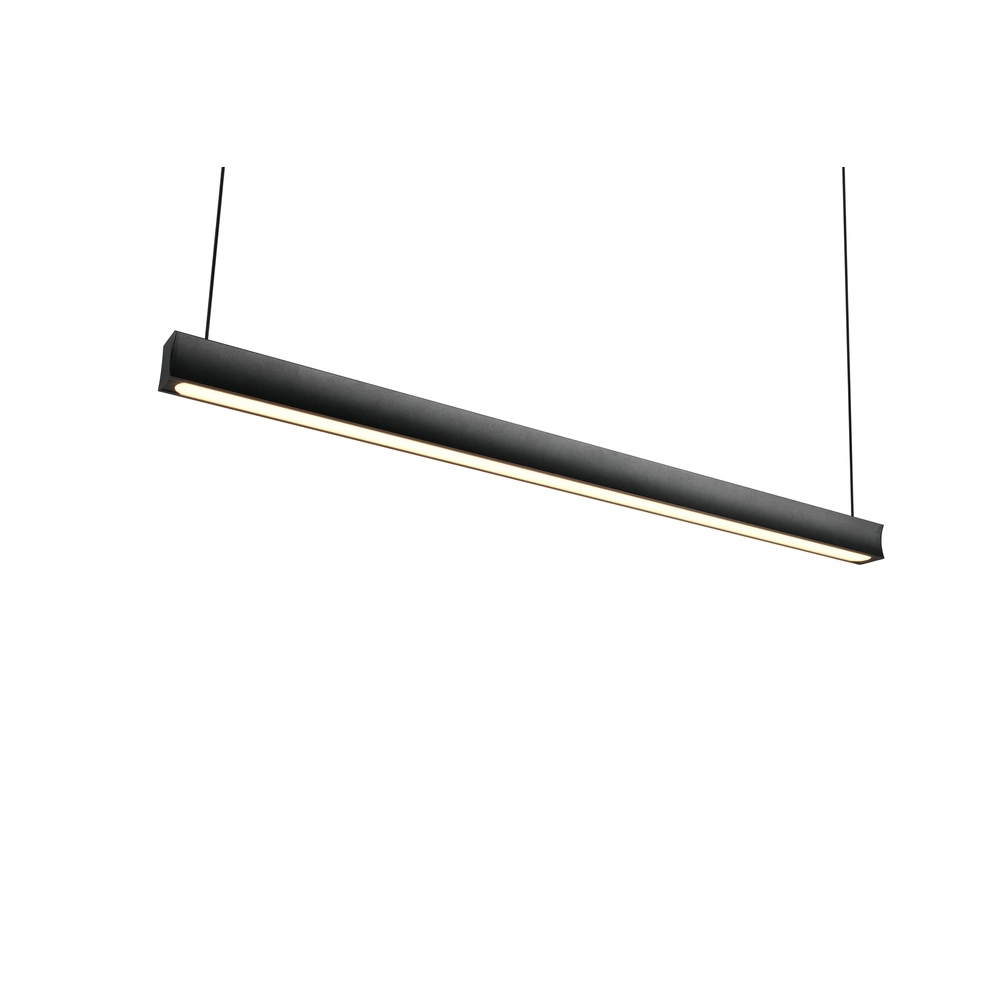 Pendant lamp Wallace black Trio 4017807660159