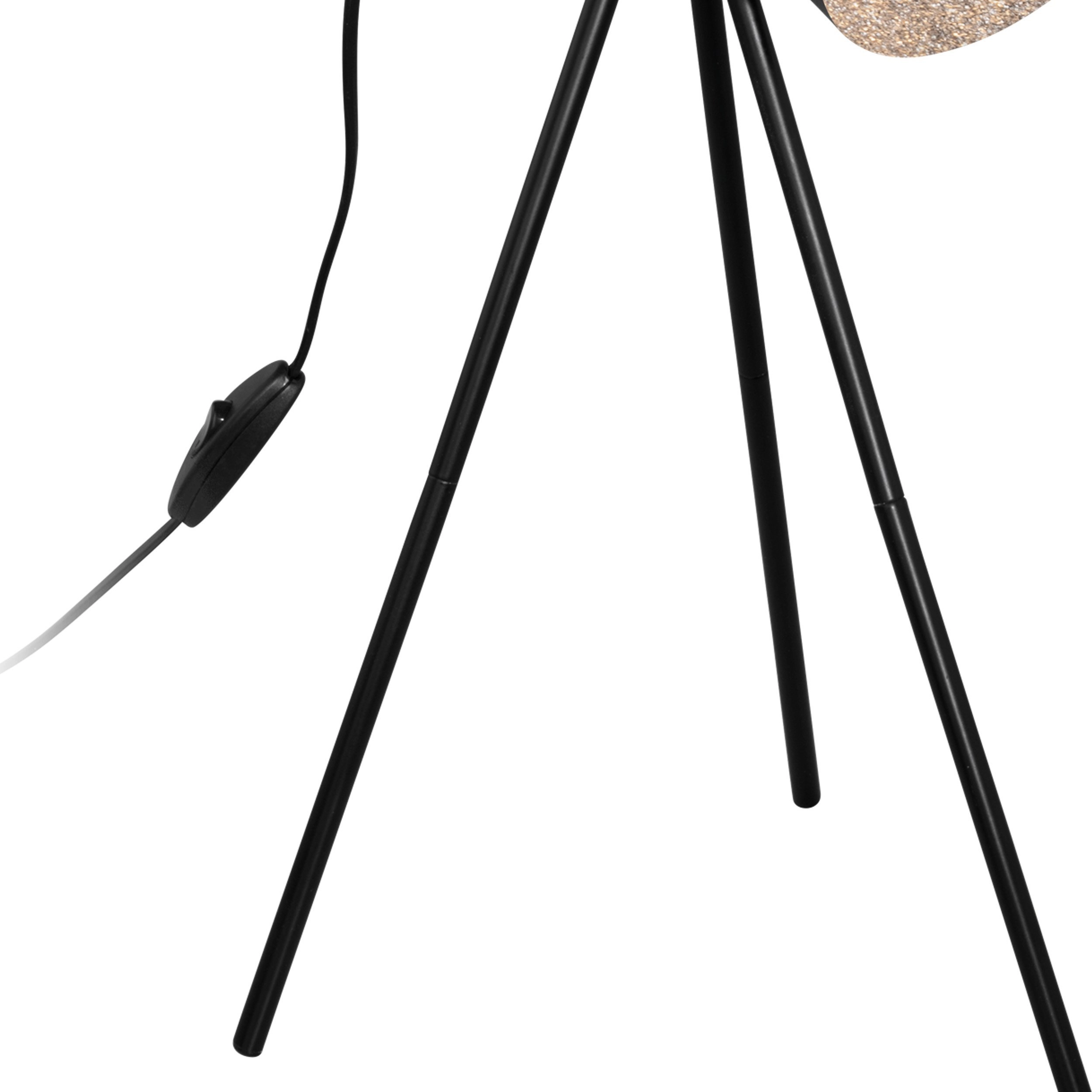 Tripod floor lamp Mareperla black Stars of Light 9002759394981