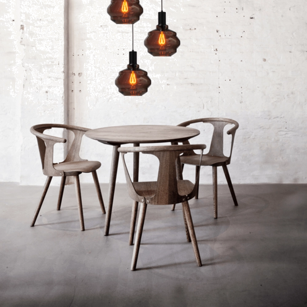 3-light loft hanging lamp - black - Porto with Ball red glasses - Ø 24cm Masterlight 8718121270715