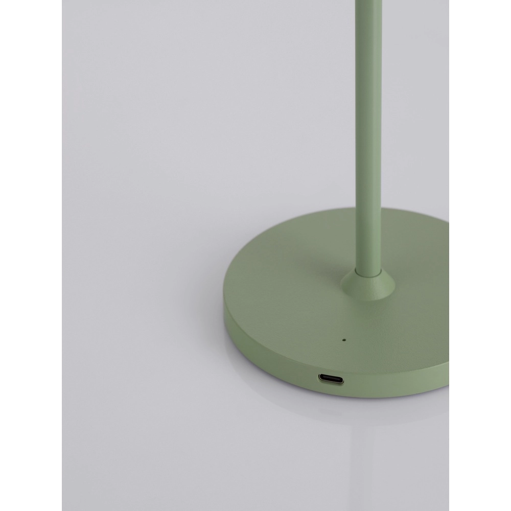 Rechargeable table lamp Seina olive Lyora 5212017444448