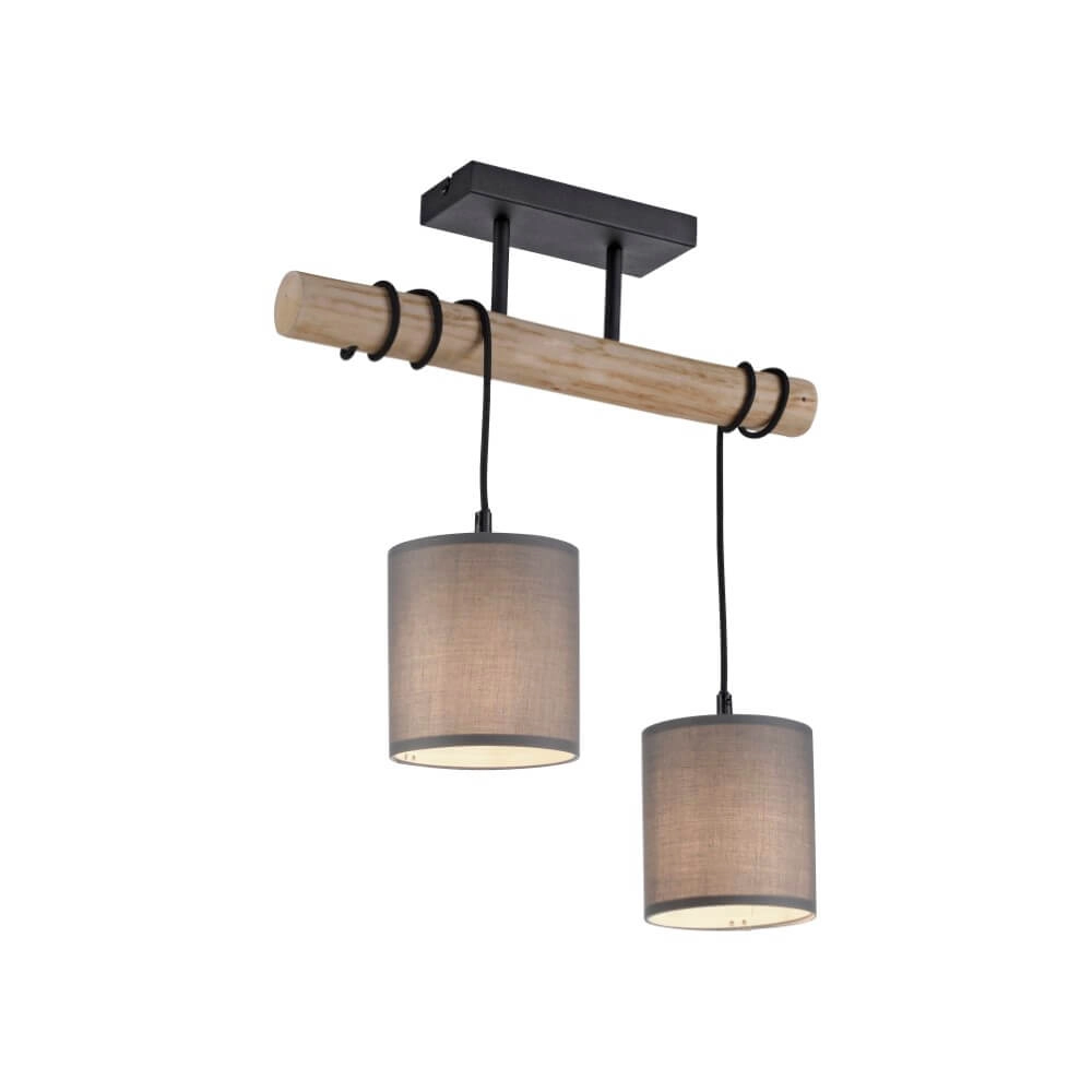 Country ceiling lamp Green Tribu Taupe