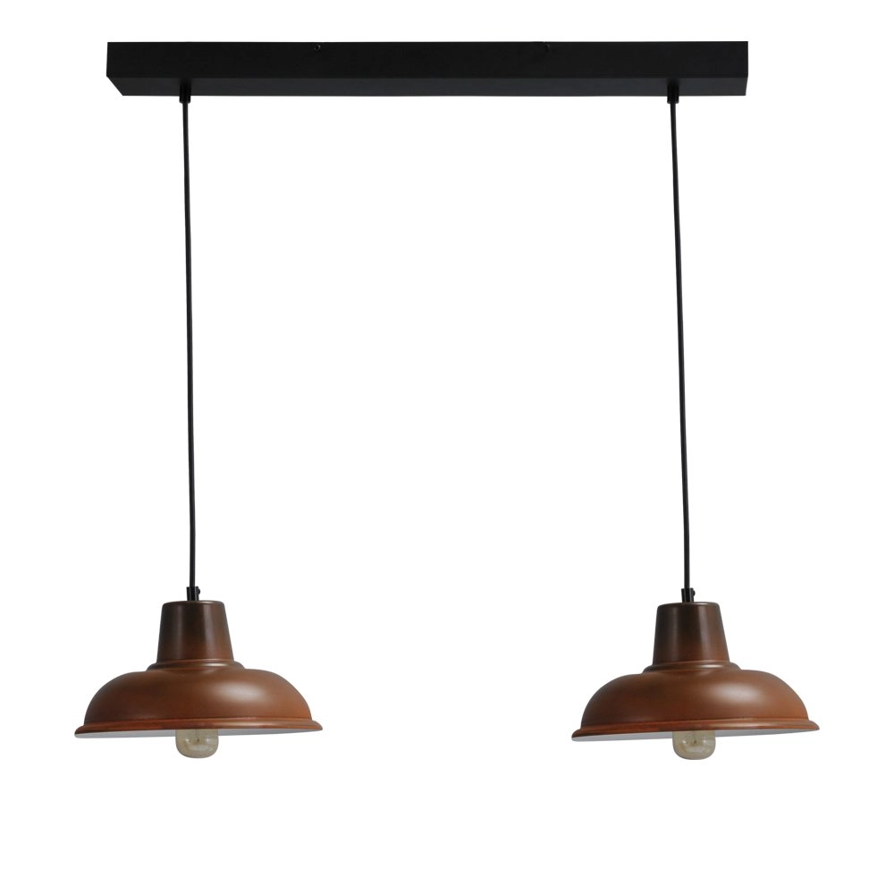 Dining room lamp Industria 2x26 Rustic
