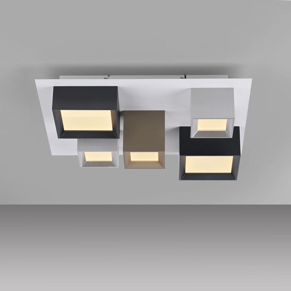 Led ceiling light Pure Manhattan 5-light Paul Neuhaus 4012248396889