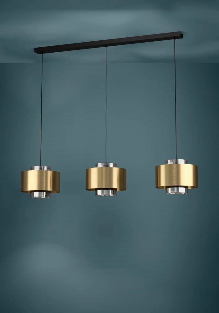 Gold dining room lamp Duglia 128cm Stars of Light 9008606221288