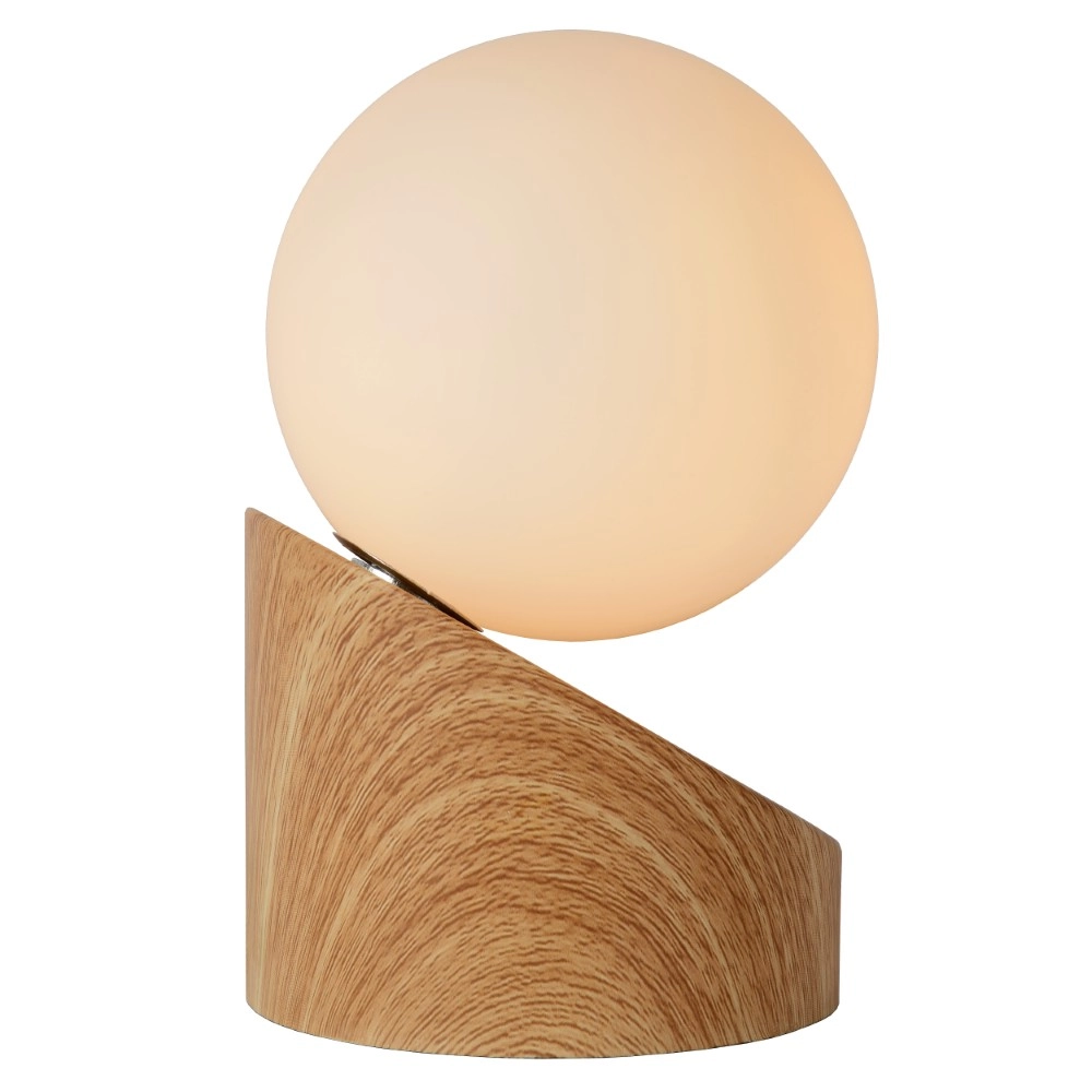 Design table lamp Len Light wood look Lucide 5411212450593