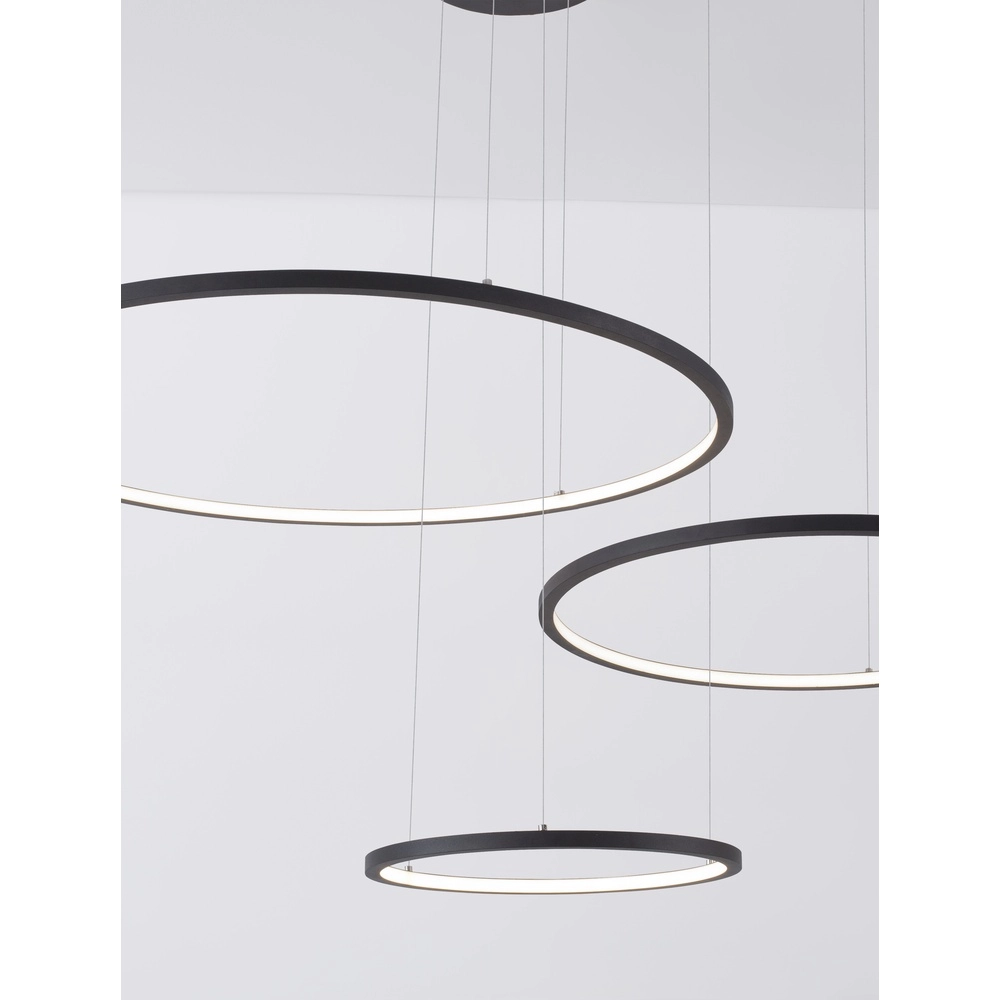 Design pendant lamp Purple black Lyora 5212017431899